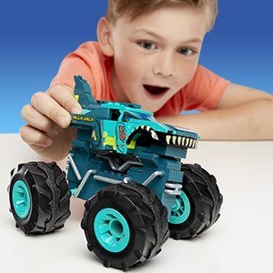 Hot Wheels MEGA Monster Trucks Wrex klocki HDJ95 MATTEL Hot Wheels MEGA Monster Trucks Wrex klocki HDJ95 MATTEL