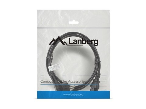 KABEL ZASILAJĄCY IEC 320 C13 1.8M Lanberg KABEL ZASILAJĄCY IEC 320 C13 1.8M Lanberg