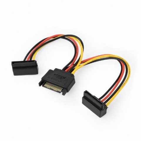 KABEL ZASILAJĄCY SPLITTER SATA 0.15M CC-SATAM2F-01 GEMBIRD KABEL ZASILAJĄCY SPLITTER SATA 0.15M CC-SATAM2F-01 GEMBIRD