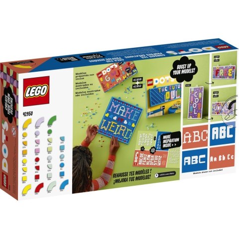LEGO 41950 DOTS Rozmaitości DOTS — literki p4 LEGO 41950 DOTS Rozmaitości DOTS — literki p4