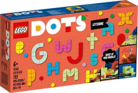 LEGO 41950 DOTS Rozmaitości DOTS — literki p4 LEGO 41950 DOTS Rozmaitości DOTS — literki p4