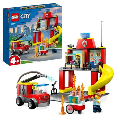LEGO 60375 CITY Remiza strażacka i wóz strażacki p3 LEGO 60375 CITY Remiza strażacka i wóz strażacki p3