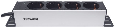 Listwa zasilająca Rack 10, 4 gniazda Schuko Listwa zasilająca Rack 10, 4 gniazda Schuko