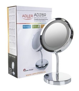 Lusterko z podświetleniem LED Adler