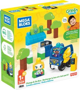 MEGA BLOKS Ekoautobus Zestaw klocków EKO HDX90 MATTEL