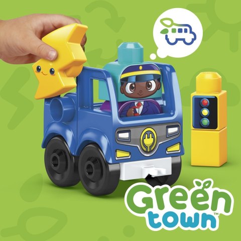 MEGA BLOKS Ekoautobus Zestaw klocków EKO HDX90 MATTEL MEGA BLOKS Ekoautobus Zestaw klocków EKO HDX90 MATTEL