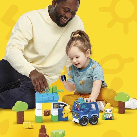 MEGA BLOKS Ekoautobus Zestaw klocków EKO HDX90 MATTEL MEGA BLOKS Ekoautobus Zestaw klocków EKO HDX90 MATTEL