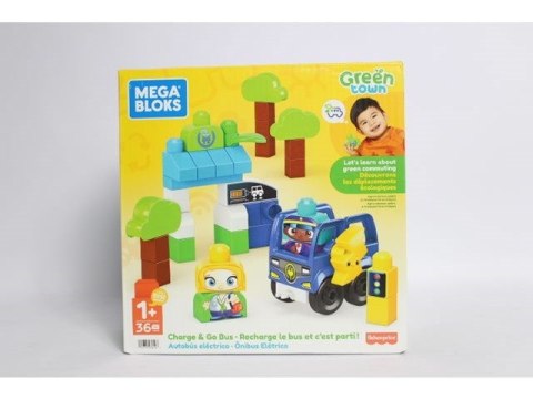 MEGA BLOKS Ekoautobus Zestaw klocków EKO HDX90 MATTEL MEGA BLOKS Ekoautobus Zestaw klocków EKO HDX90 MATTEL