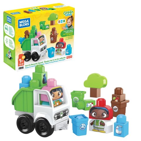 MEGA BLOKS Green Town Ekośmieciarka HDL06 MATTEL MEGA BLOKS Green Town Ekośmieciarka HDL06 MATTEL