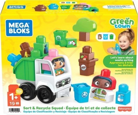 MEGA BLOKS Green Town Ekośmieciarka HDL06 MATTEL MEGA BLOKS Green Town Ekośmieciarka HDL06 MATTEL