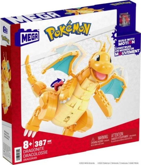 MEGA Pokemon Dragonite Zestaw klocków HKT25 p6 MATTEL MEGA Pokemon Dragonite Zestaw klocków HKT25 p6 MATTEL