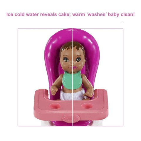 PROMO Barbie Lalka Skipper Miniurodziny krzesełko GRP41 MATTEL PROMO Barbie Lalka Skipper Miniurodziny krzesełko GRP41 MATTEL