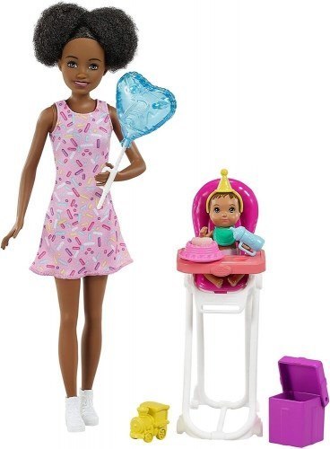 PROMO Barbie Lalka Skipper Miniurodziny krzesełko GRP41 MATTEL PROMO Barbie Lalka Skipper Miniurodziny krzesełko GRP41 MATTEL