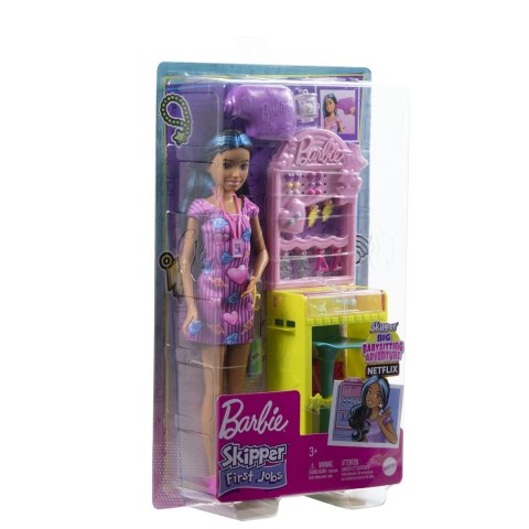 PROMO Barbie Skipper Pierwsza praca Przekłuwanie uszu HKD78 MATTEL PROMO Barbie Skipper Pierwsza praca Przekłuwanie uszu HKD78 MATTEL