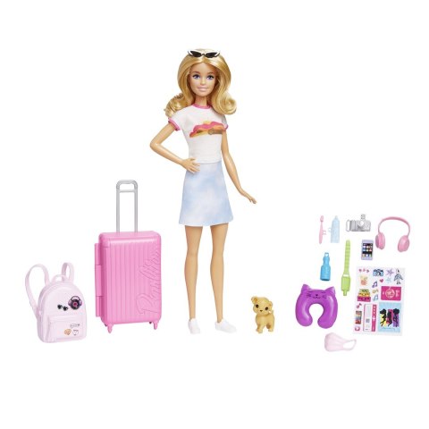 PROMO Lalka Barbie Malibu w podróży HJY18 p6 MATTEL PROMO Lalka Barbie Malibu w podróży HJY18 p6 MATTEL