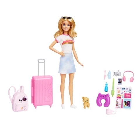 PROMO Lalka Barbie Malibu w podróży HJY18 p6 MATTEL PROMO Lalka Barbie Malibu w podróży HJY18 p6 MATTEL