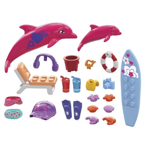 PROMO MEGA BLOKS Color Reveal Przygoda z delfinami Zestaw klocków HHW83 p4 MATTEL PROMO MEGA BLOKS Color Reveal Przygoda z delfinami Zestaw klocków HHW83 p4 MATTEL