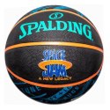 Piłka do koszykówki Spalding Space Jam Tune Squad Roster czarno-niebieska '7 84540Z