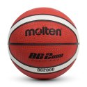 Piłka koszykowa Molten brązowo-biała B3G2000