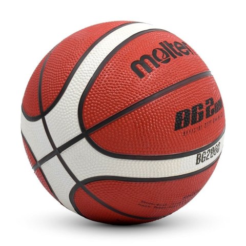 Piłka koszykowa Molten brązowo-biała B3G2000 Piłka koszykowa Molten brązowo-biała B3G2000