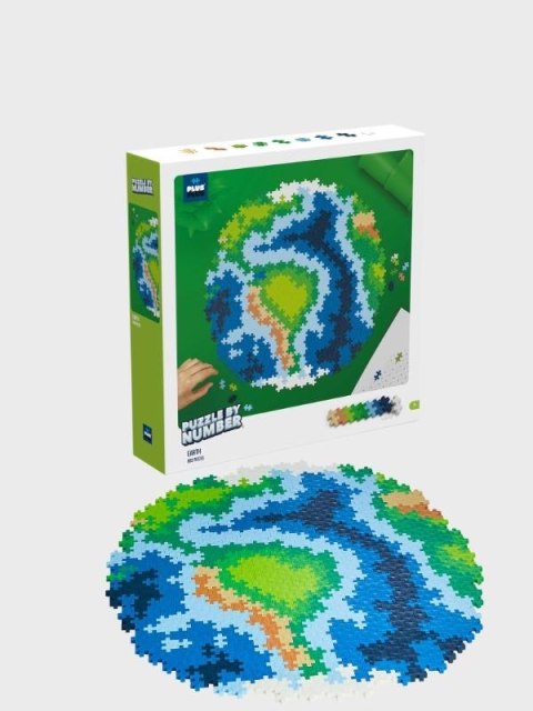 Plus Plus Puzzle By number Ziemia 800 elementów 3914 DANTE Plus Plus Puzzle By number Ziemia 800 elementów 3914 DANTE