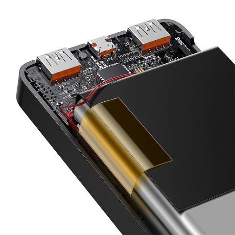 Powerbank Baseus Bipow Digital Display PPBD050501 20000mAh 20W PD QC 3.0 2x USB-A 1x USB-C + KABEL Powerbank Baseus Bipow Digital Display PPBD050501 20000mAh 20W PD QC 3.0 2x USB-A 1x USB-C + KABEL