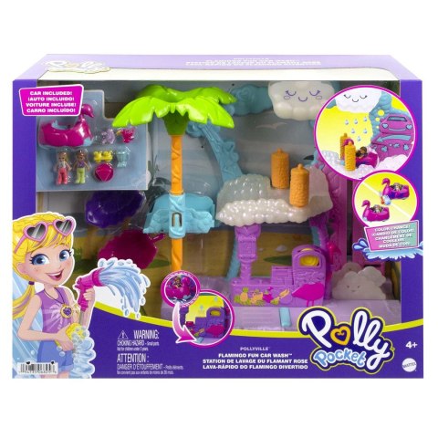 Promo Polly Pocket Flamingowa myjnia HHJ05 p2 MATTEL Promo Polly Pocket Flamingowa myjnia HHJ05 p2 MATTEL