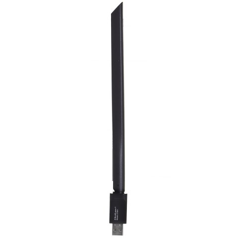 Qoltec Bezprzewodowy adapter Wi-Fi USB z anteną | standard N Qoltec Bezprzewodowy adapter Wi-Fi USB z anteną | standard N