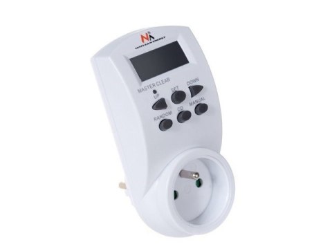 Włącznik czasowy - timer cyfrowy GreenBlue, 16 programów, max 240 programów, GB105 Włącznik czasowy - timer cyfrowy GreenBlue, 16 programów, max 240 programów, GB105