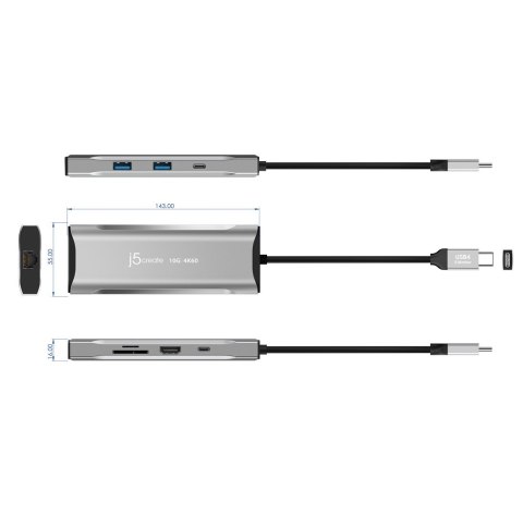 4K60 ELITE USB-C 10GBPS MINI/DOCK 4K60 ELITE USB-C 10GBPS MINI/DOCK