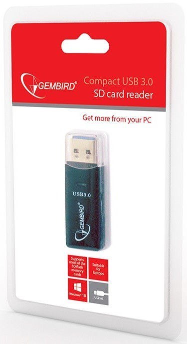 CZYTNIK PAMIĘCI USB3 SD UHB-CR3-01 GEMBIRD CZYTNIK PAMIĘCI USB3 SD UHB-CR3-01 GEMBIRD