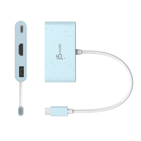 ECO-FRIENDLY USB-C TO HDMI USB/TYPE-A WITH POWER DELIVERY ECO-FRIENDLY USB-C TO HDMI USB/TYPE-A WITH POWER DELIVERY