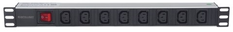 Listwa zasilajca rackowa 19" IEC320 C13 1U Intellinet (2m) Listwa zasilajca rackowa 19" IEC320 C13 1U Intellinet (2m)