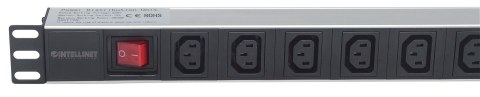 Listwa zasilajca rackowa 19" IEC320 C13 1U Intellinet (2m) Listwa zasilajca rackowa 19" IEC320 C13 1U Intellinet (2m)