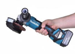 MAKITA SZLIFIERKA KĄTOWA 18V 125mm 2 x 5,0Ah LI-ION REG.OBR. BLDC WALIZKA MAKPAC DGA513RTJ