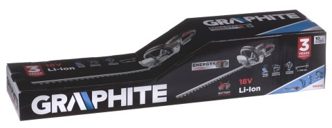 Nożyce do żywopłotu akumulatorowe Energy+ 18V, Li-Ion, szerokość cięcia 510 mm, bez akumulatora Nożyce do żywopłotu akumulatorowe Energy+ 18V, Li-Ion, szerokość cięcia 510 mm, bez akumulatora