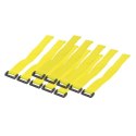 OPASKI RZEPOWE 30CM 10SZT ŻÓŁTE
