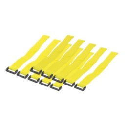 OPASKI RZEPOWE 30CM 10SZT ŻÓŁTE