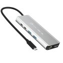 USB4 8K MULTI-PORT HUB SPACE/GREY