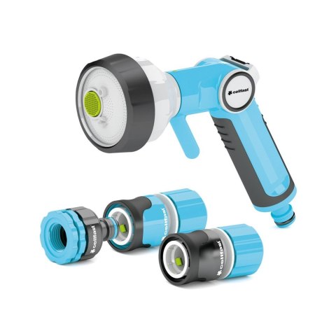 CELLFAST ZESTAW ERGO ZE ZRASZACZEM PISTOLETOWYM 4-FUNKCYJNYM 3/4" CELLFAST ZESTAW ERGO ZE ZRASZACZEM PISTOLETOWYM 4-FUNKCYJNYM 3/4"