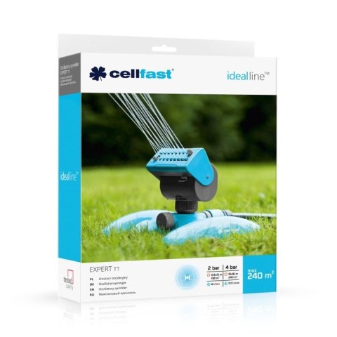 CELLFAST ZRASZACZ OSCYLACYJNY EXPERT - SEKTOROWY CELLFAST ZRASZACZ OSCYLACYJNY EXPERT - SEKTOROWY