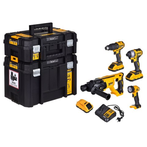 DEWALT.ZESTAW COMBO 18V DCK440L3T (DCD778+DCF787+DCH033+DCL040) 3x3,0Ah TSTAK DEWALT.ZESTAW COMBO 18V DCK440L3T (DCD778+DCF787+DCH033+DCL040) 3x3,0Ah TSTAK