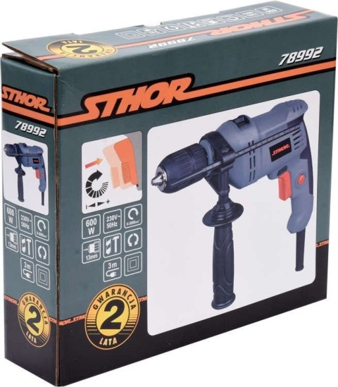 STHOR WIERTARKA UDAROWA 600W STHOR WIERTARKA UDAROWA 600W