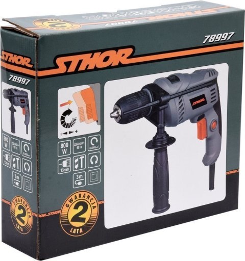 STHOR WIERTARKA UDAROWA 800W STHOR WIERTARKA UDAROWA 800W