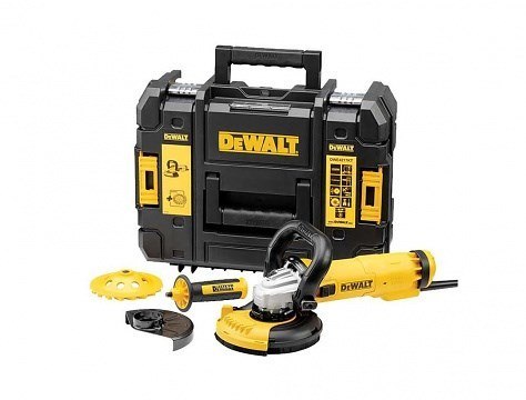 Szlifierka kątowa 1500w 125mm + zestaw do szlifowania betonu