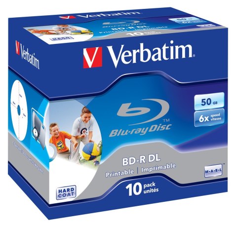 BD-R DL 6X 50GB 10PACK JC/PRINTABLE SURFACE BD-R DL 6X 50GB 10PACK JC/PRINTABLE SURFACE