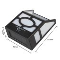 Lampa LED Maclean, Solarna, Ogrodowa, 2szt, MCE171
