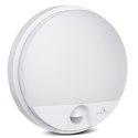 Lampa LED z czujnikiem ruchu Maclean , czujnik PIR, kolor biały, 15W, IP54, 1100lm,barwa neutralna, MCE291 W