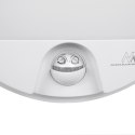 Lampa LED z czujnikiem ruchu Maclean , czujnik PIR, kolor biały, 15W, IP54, 1100lm,barwa neutralna, MCE291 W