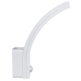 Lampa LED z czujnikiem ruchu Maclean, czujnik ruchu PIR, kolor srebrny, 10W, IP54, 750lm, barwa neutralna biała (4000K) MCE244 S